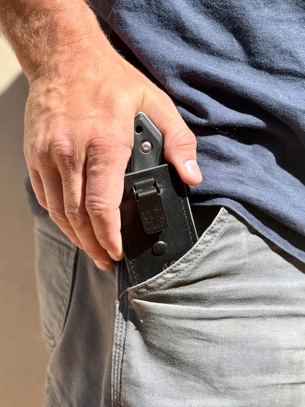 Winnebago Mini Leather Pocket Sheath